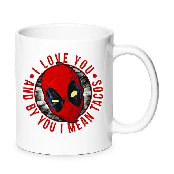 Φωτογραφία προϊόντος: Deadpool mug Love κούπα Αγίου Βαλεντίνου no3 κεραμική 330ml