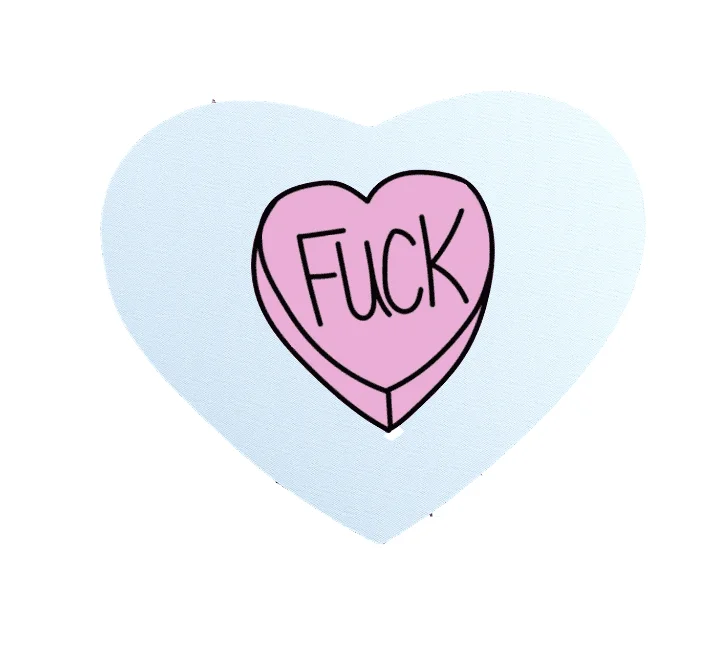 Φωτογραφία προϊόντος: Mousepad Καρδιά Love Αγίου Βαλεντίνου No49 Βάση για το ποντίκι 24x18cm Fuck