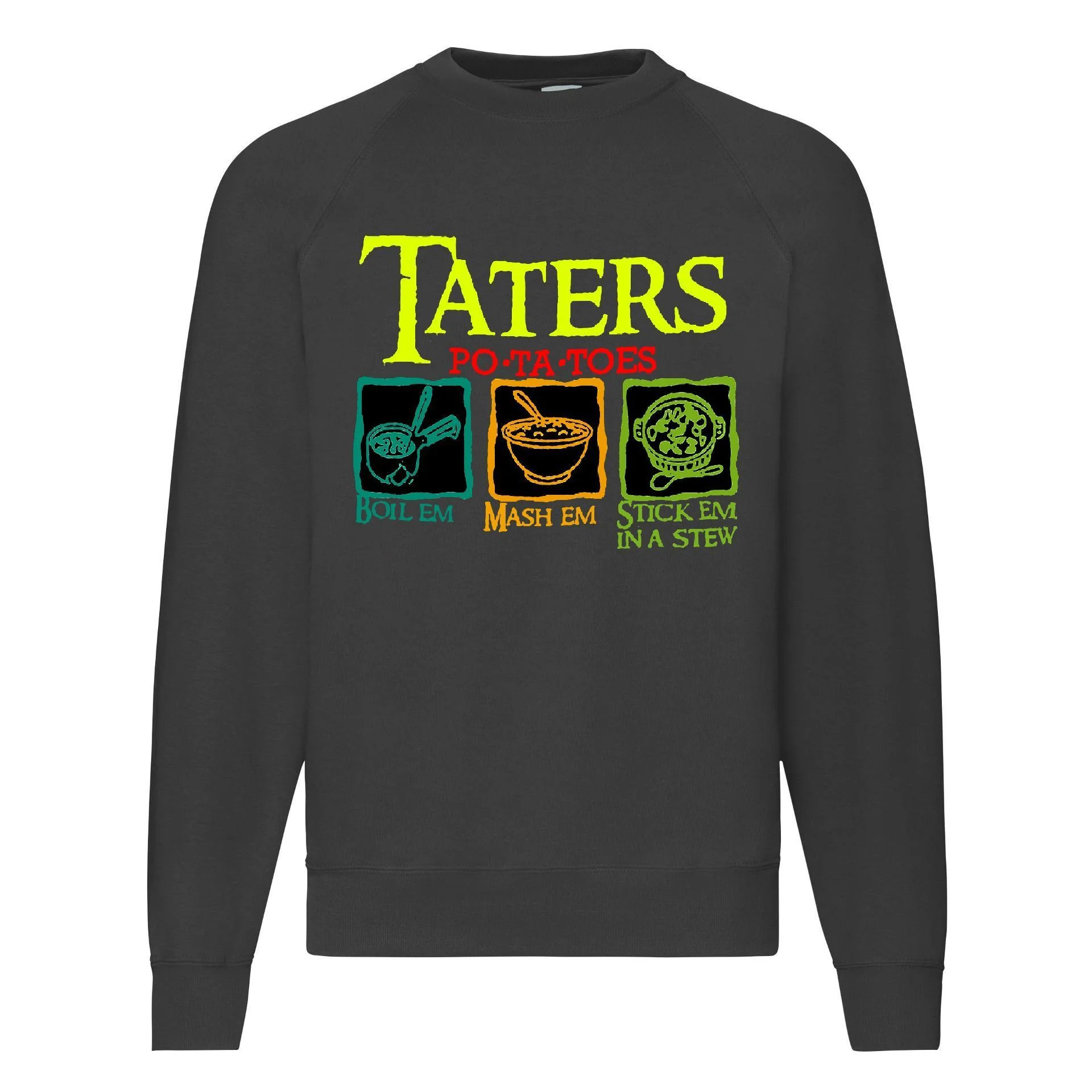 Φωτογραφία προϊόντος: Φούτερ Sweatshirt Lord of the rings Taters potatoes no1 Original Fruit of the loom 80% βαμβάκι