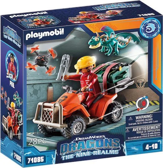 Φωτογραφία προϊόντος: Playmobil Dragons The Nine Realms - Phil για 4-10 ετών