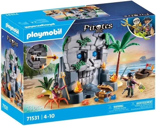 Φωτογραφία προϊόντος: Playmobil Pirates Πειρατική Βραχονησίδα για 4-10 ετών