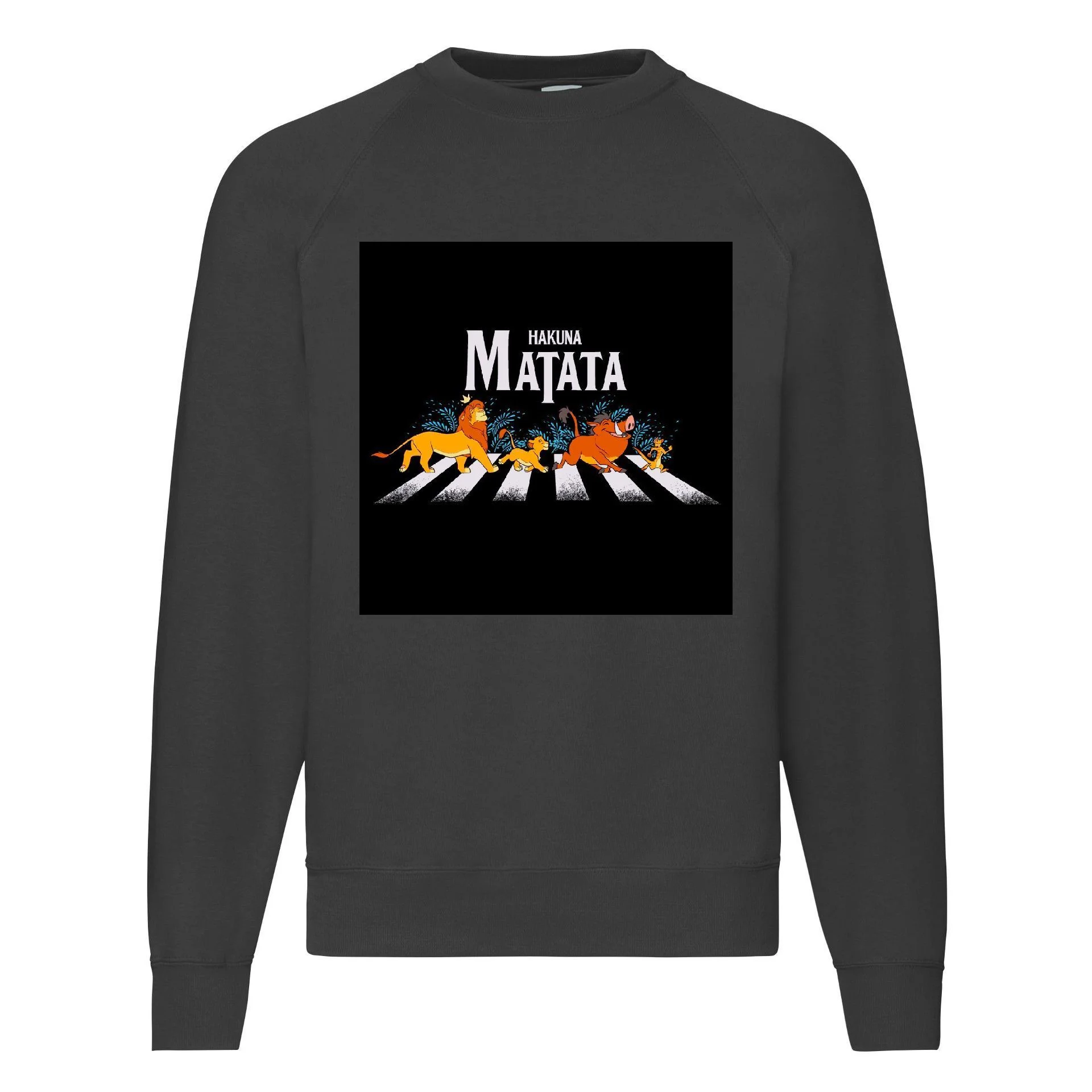 Φωτογραφία προϊόντος: Φούτερ Sweatshirt The lion king Hakuna Matata the Beatles no2 Original Fruit of the loom 80% βαμβάκι