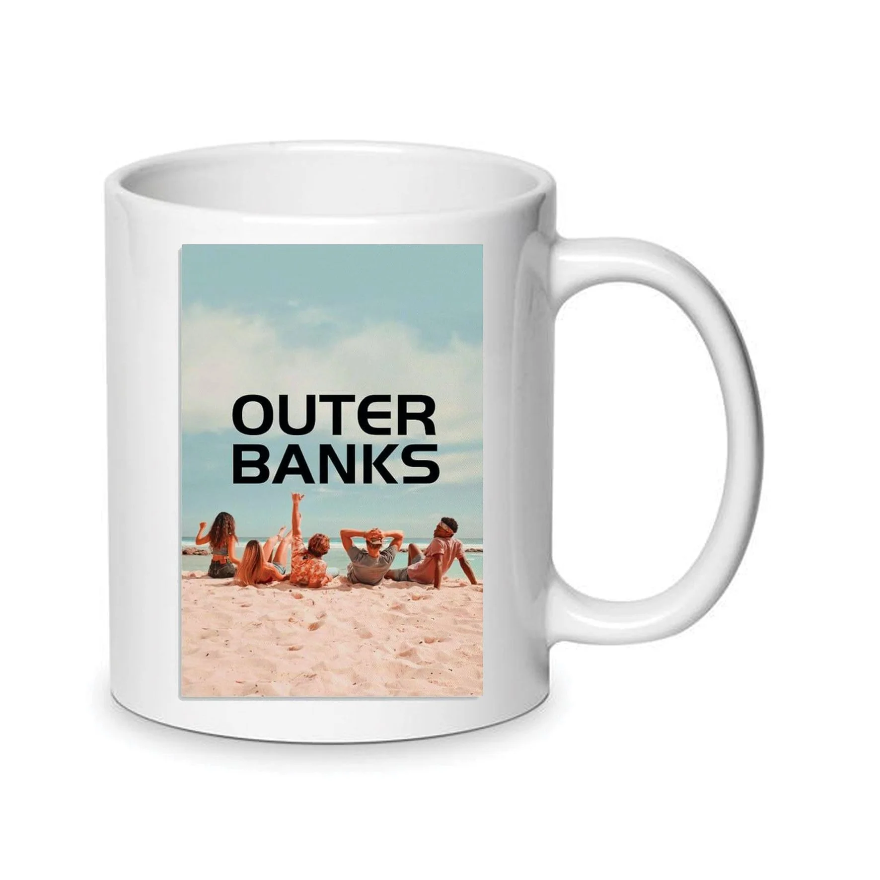 Φωτογραφία προϊόντος: Outer Banks pogue life North Carolina κούπα no3 κεραμική 330ml