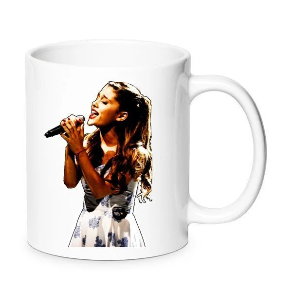 Φωτογραφία προϊόντος: Ariana Grande mug Αριάνα Γκράντε κούπα no1 Κεραμική 330ml