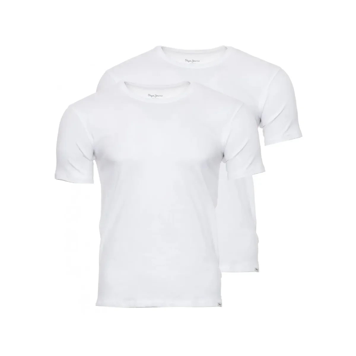 Φωτογραφία προϊόντος: Pepe Jeans Ανδρικό Φανελάκι Rocco Crew Neck Tee - Διπλό Πακέτο, Χρώμα Λευκό