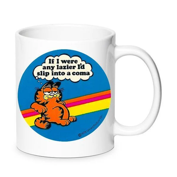 Φωτογραφία προϊόντος: Κούπα Γάτα Garfield Lazy Mug Κεραμική 330ml No9