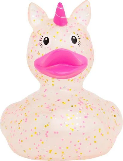 Φωτογραφία προϊόντος: Αυθεντικό παπάκι Lilalu gliiter pink unicorn duck