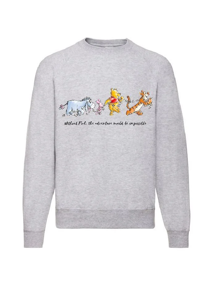 Φωτογραφία προϊόντος: Φούτερ Sweatshirt Winnie the Pooh no1 Original Fruit of the loom 80% βαμβάκι