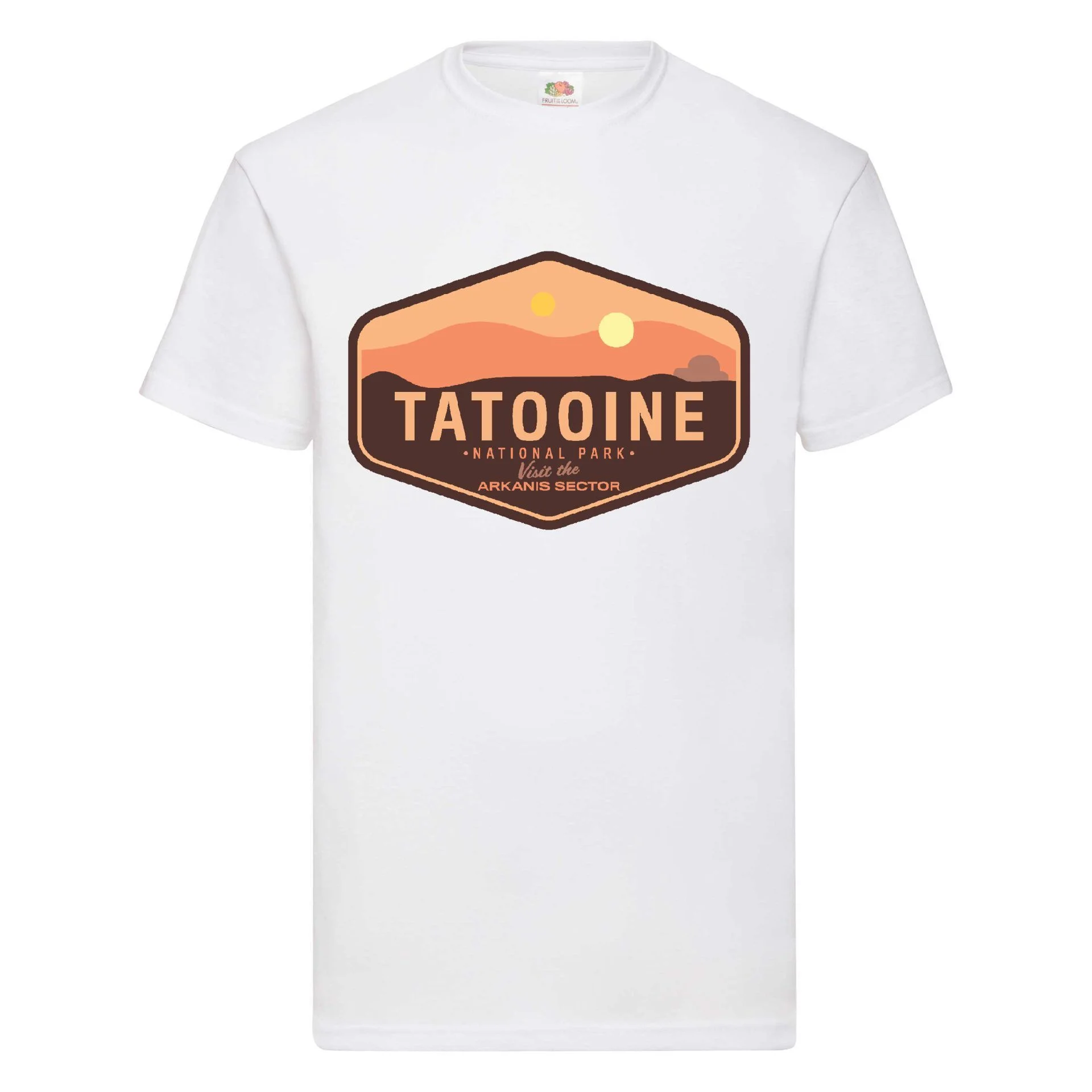 Φωτογραφία προϊόντος: Μπλούζα Tshirt Star Wars Tatooine no2 Original Fruit of the loom 100% βαμβάκι