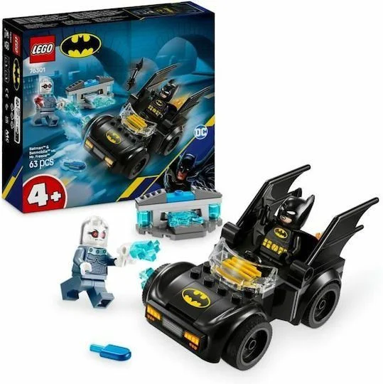 Φωτογραφία προϊόντος: Lego DC Super Heroes Batman +#038; Batmobile vs. Mr. Freeze για 4+ Ετών 63τμχ
