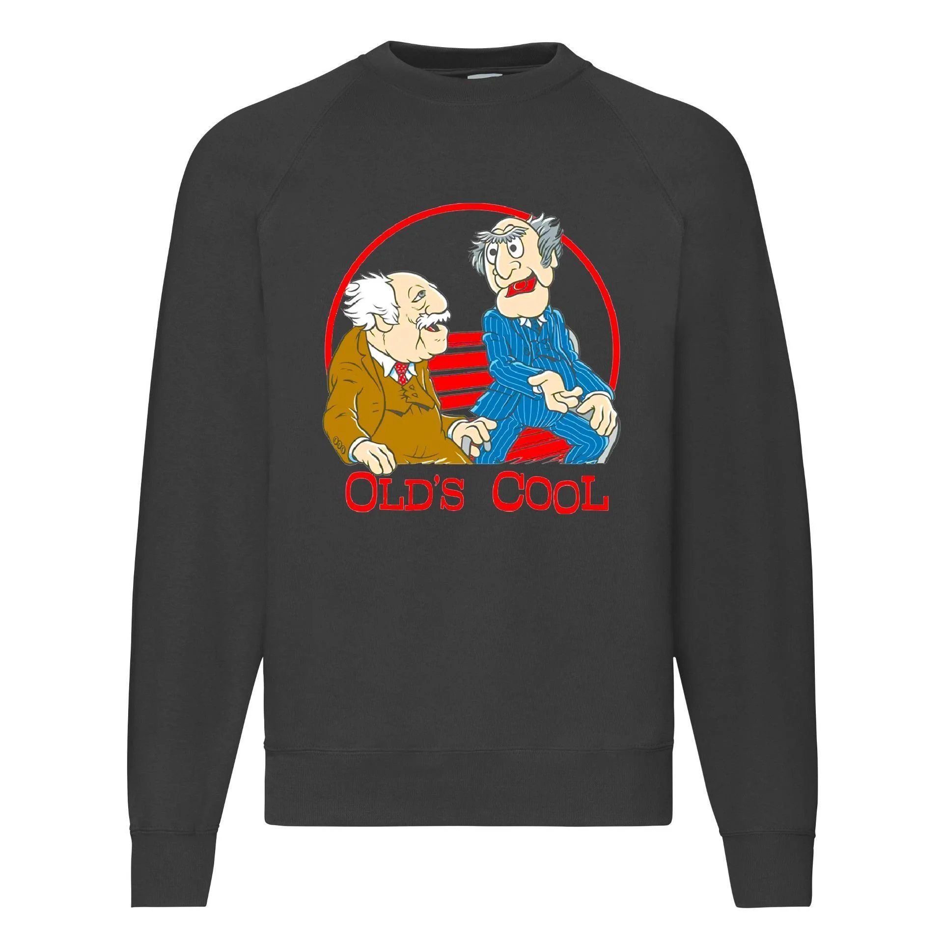 Φωτογραφία προϊόντος: Φούτερ Sweatshirt The Muppet show Logo no4 Fruit of the loom 80% βαμβάκι Statler and Waldorf