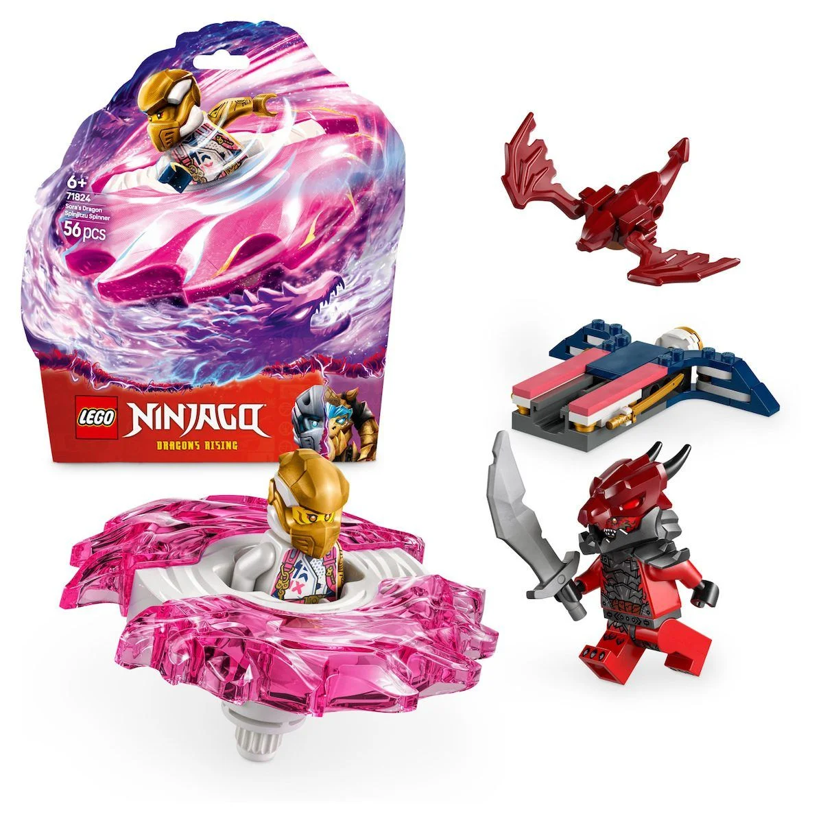 Φωτογραφία προϊόντος: Lego Ninjago Sora s Dragon Spinjitzu Spinner για 6+ Ετών 56τμχ