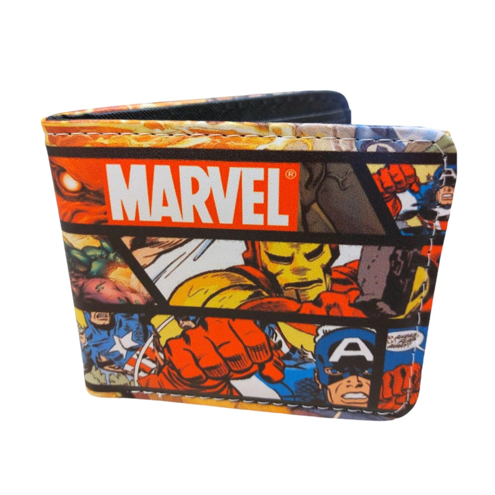 Φωτογραφία προϊόντος: Παιδικό πορτοφόλι Marvel heroes 11x10cm no2 για ψηλά και κάρτες