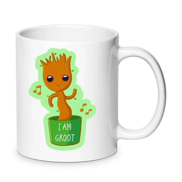 Φωτογραφία προϊόντος: Groot Guardians of the Galaxy mug κούπα 330ml Κεραμική no2