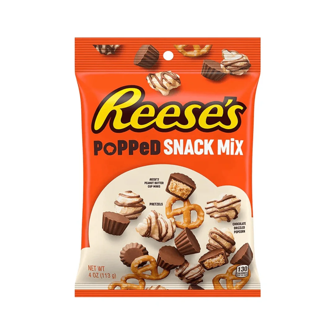 Φωτογραφία προϊόντος: Reese's Popped Snack Mix 113gr (ΠΡΟΣΟΧΗ! Λιώνει!)