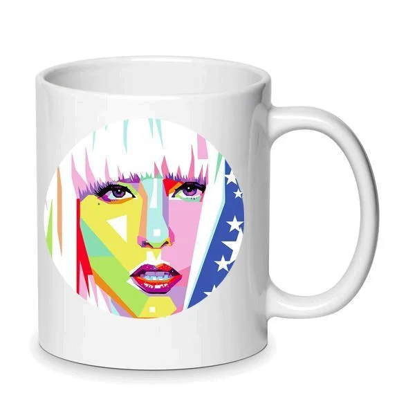 Φωτογραφία προϊόντος: Lady Gaga mug κούπα no9 κεραμική 330ml