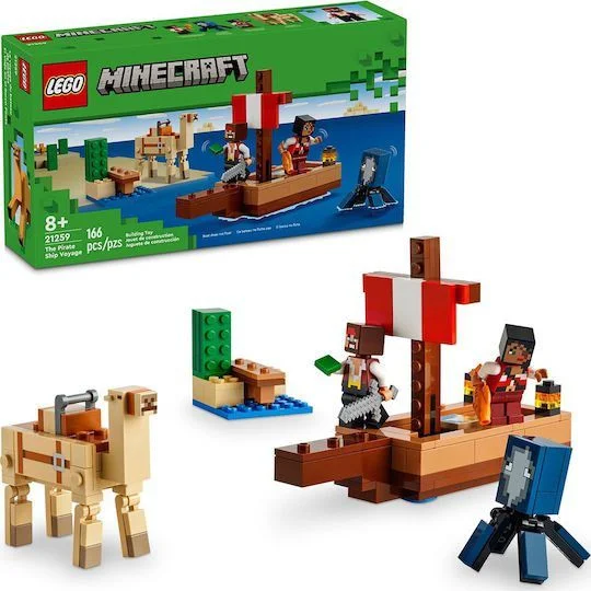 Φωτογραφία προϊόντος: Lego Minecraft The Pirate Ship Voyage για 8+ Ετών