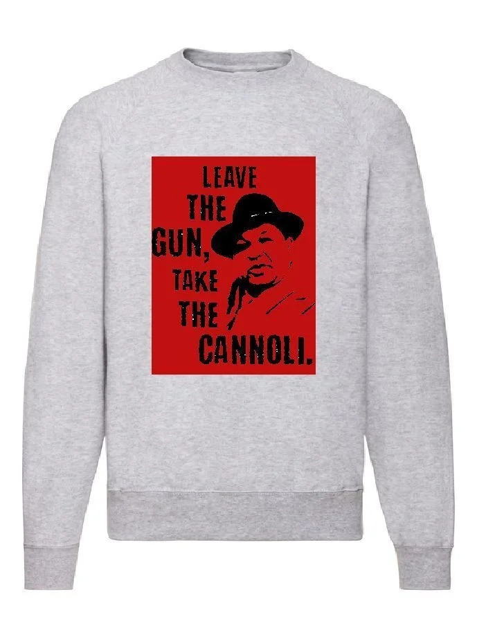 Φωτογραφία προϊόντος: Φούτερ Sweatshirt The Godfather Fruit of the loom 80% βαμβάκι leave the gun take the cannoli