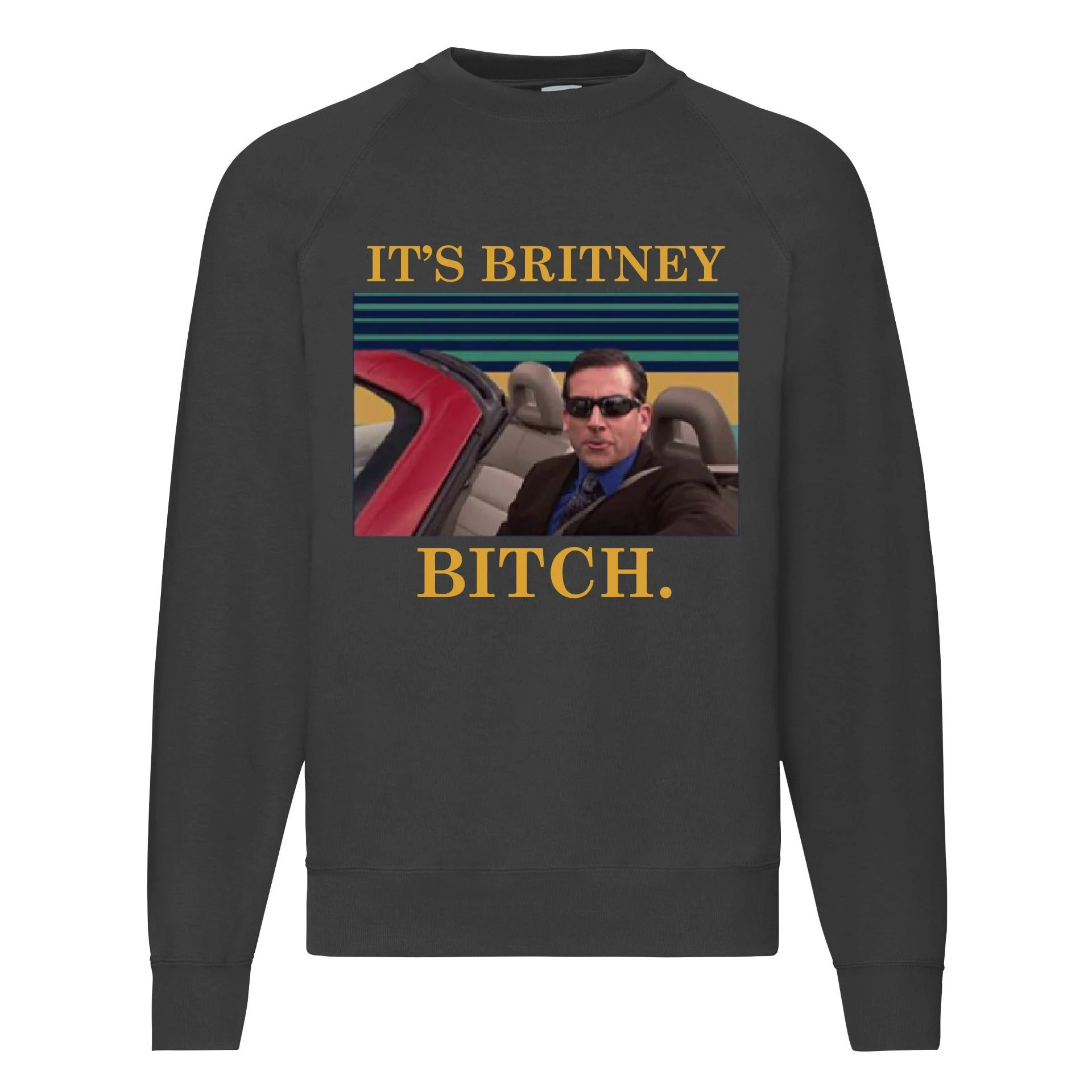 Φωτογραφία προϊόντος: Φούτερ Sweatshirt The Office no20 Original Fruit of the loom 80% βαμβάκι it s britney bitch