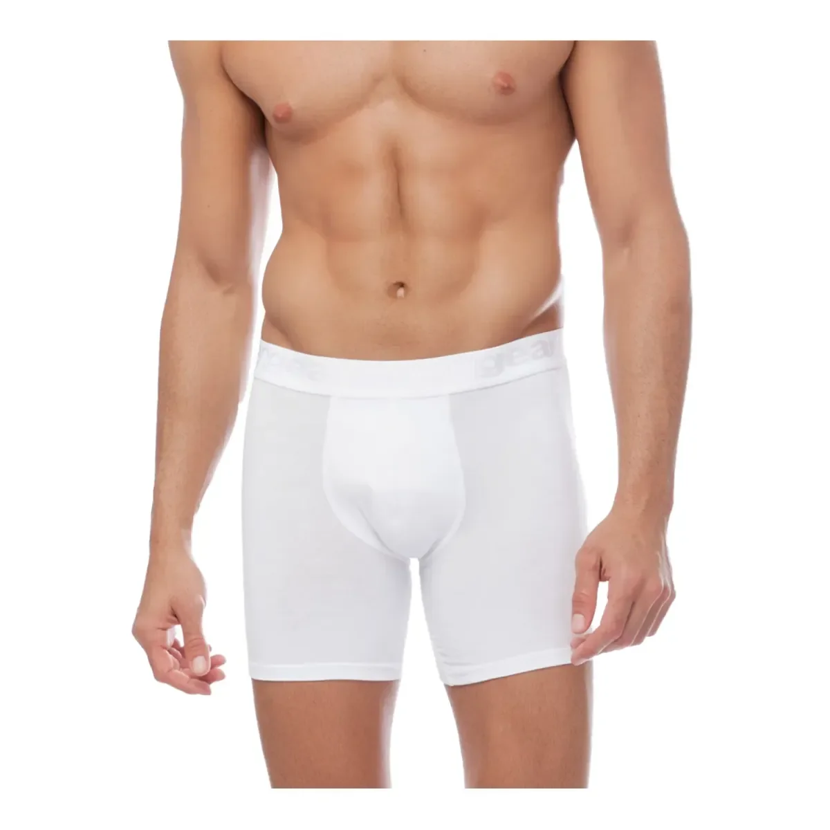 Φωτογραφία προϊόντος: Minerva Ανδρικό Boxer Long Mengear Basic - Διπλό Πακέτο, Χρώμα Λευκό