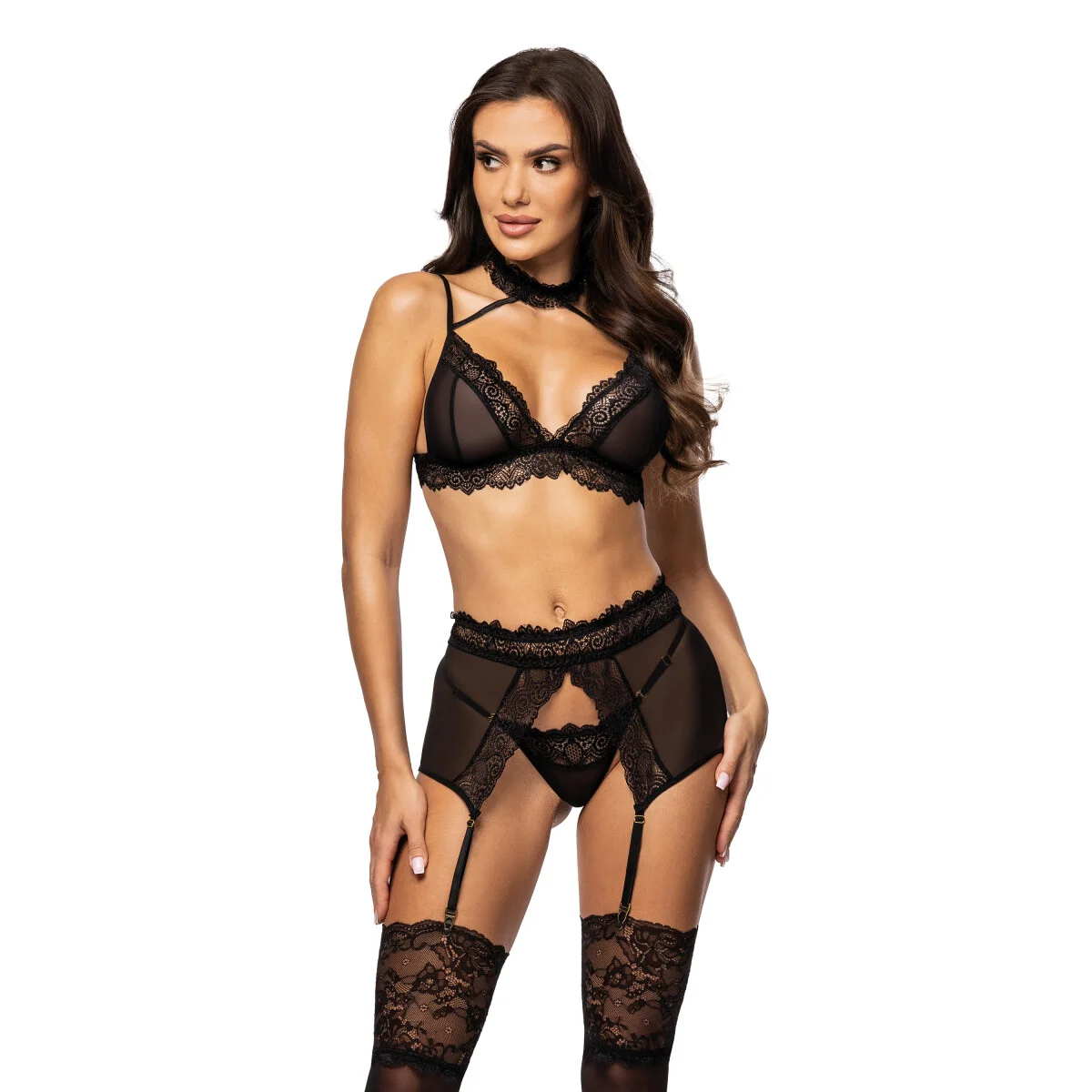 Φωτογραφία προϊόντος: Beauty Night Fashion Σετ Εσωρούχων BN Velvet Sin 3Τμχ Μαύρο