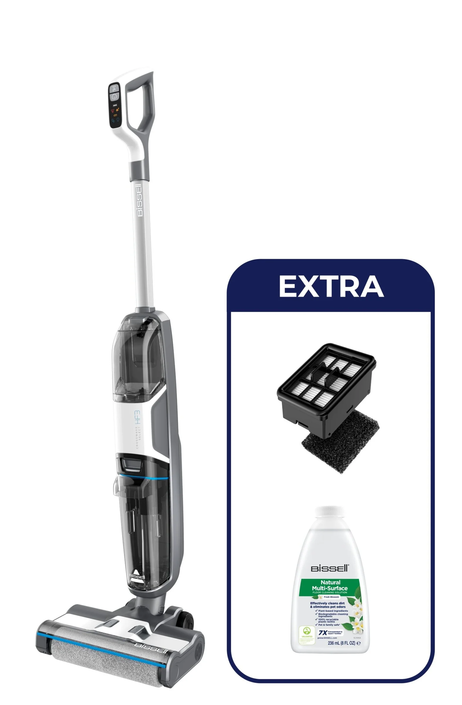 Φωτογραφία προϊόντος: BISSELL Crosswave HF3 Cordless Select Σκούπα Σφουγγαρίστρα υγρών στερεών