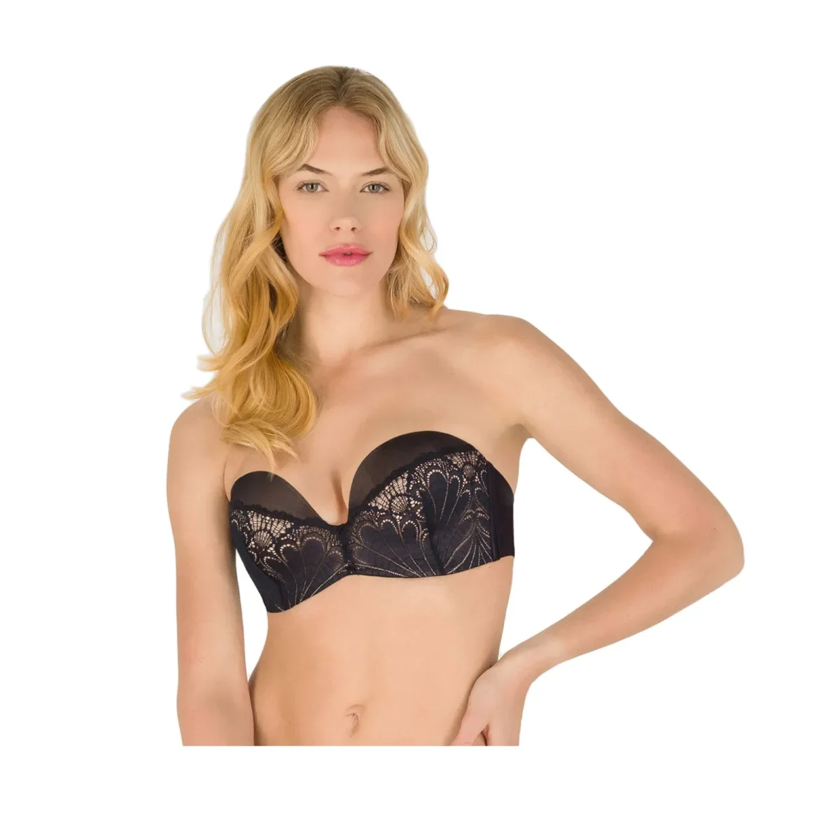 Φωτογραφία προϊόντος: Wonderbra Γυναικείο Σουτιέν Ultimate Strapless Δαντέλα, Χρώμα Μαύρο