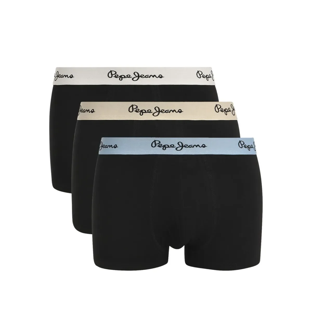 Φωτογραφία προϊόντος: Pepe Jeans Ανδρικό Boxer Silas - Τριπλό Πακέτο, Χρώμα Μαύρο