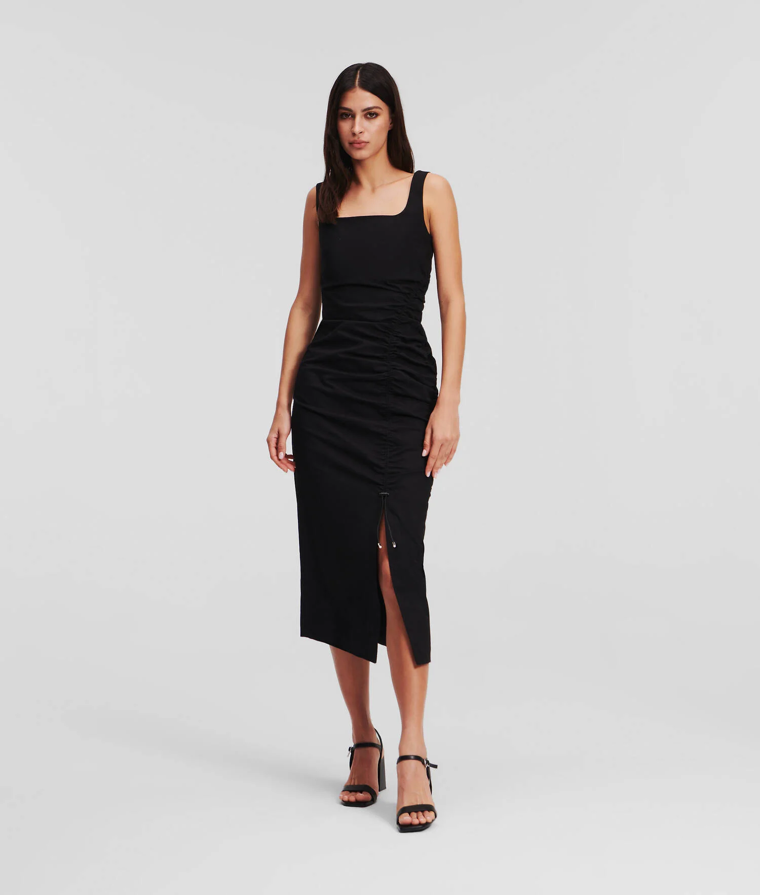 Φωτογραφία προϊόντος: Karl LagerfeldGATHERED TRANSFORMER DRESS 241W13039 Black