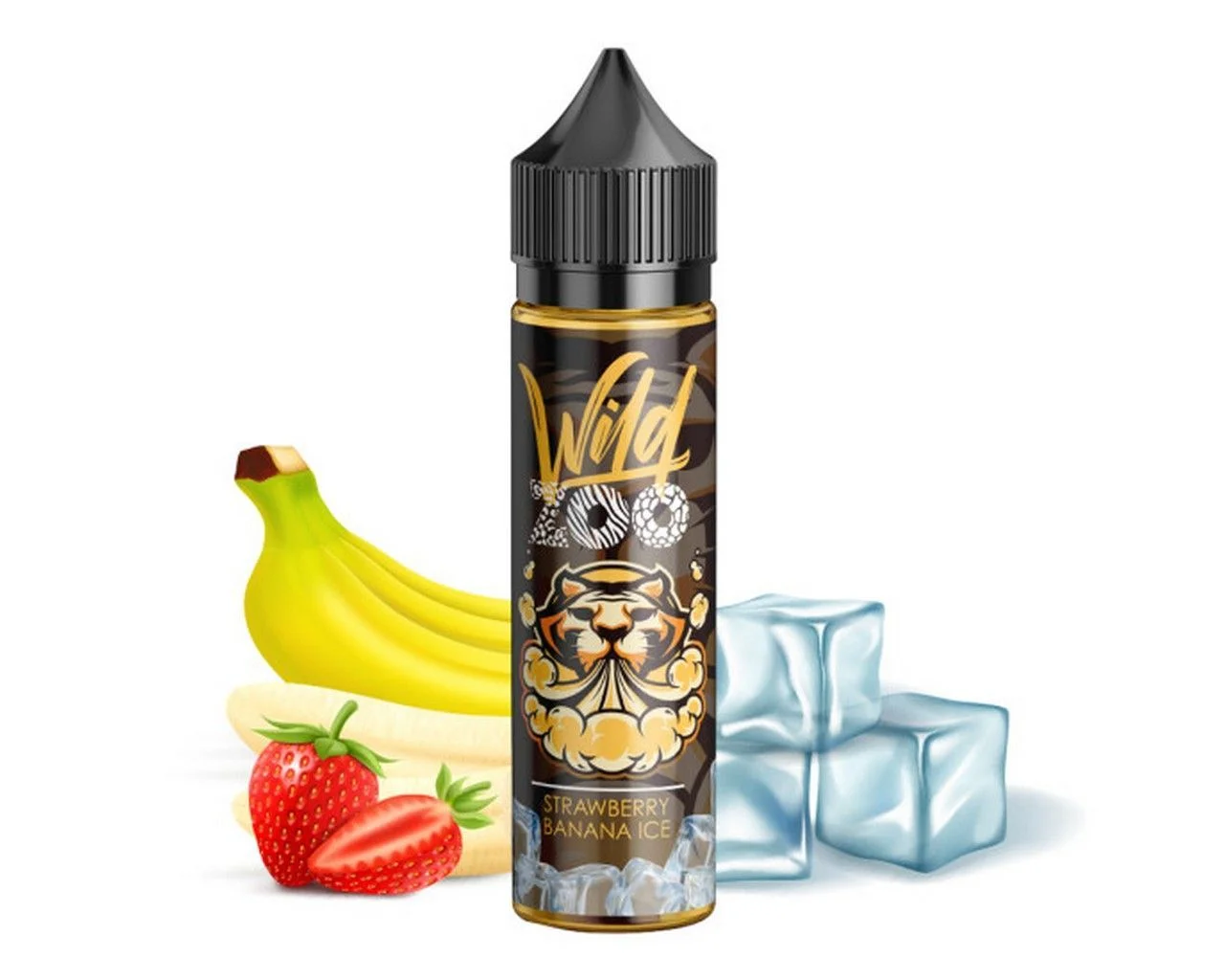 Φωτογραφία προϊόντος: Wild Zoo Flavor Shot Strawberry Banana Ice 20ml/60ml