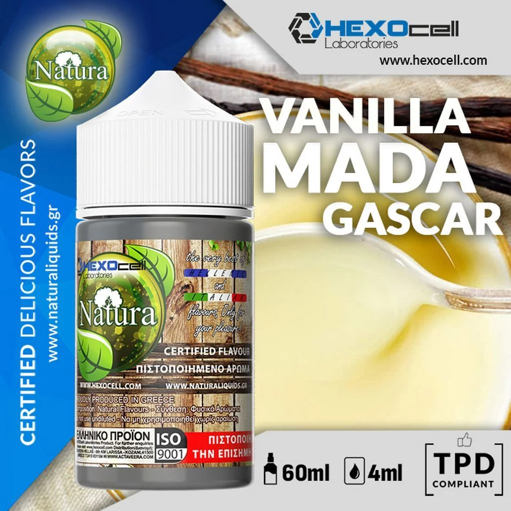 Φωτογραφία προϊόντος: Natura Hypermix Ultra Flavorshot Vanilla Madagascar 4ml/60ml