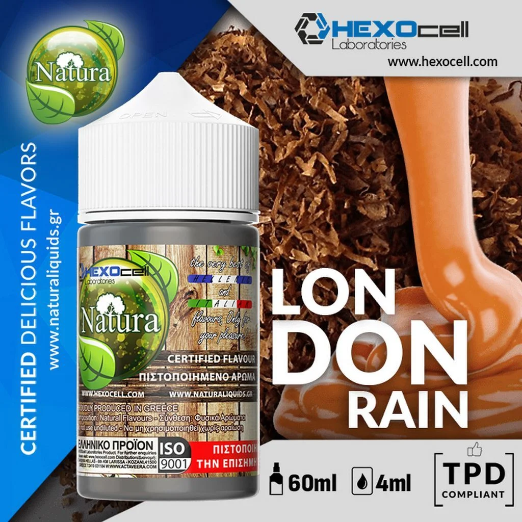 Φωτογραφία προϊόντος: Natura Hypermix Ultra Flavorshot London Rain 4ml/60ml
