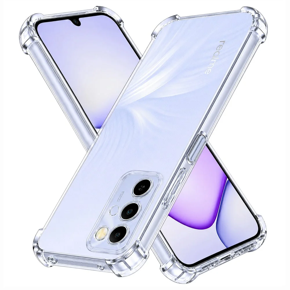 Φωτογραφία προϊόντος: Techsuit Shockproof Clear Silicone - θήκη για Realme C100 - Διάφανο