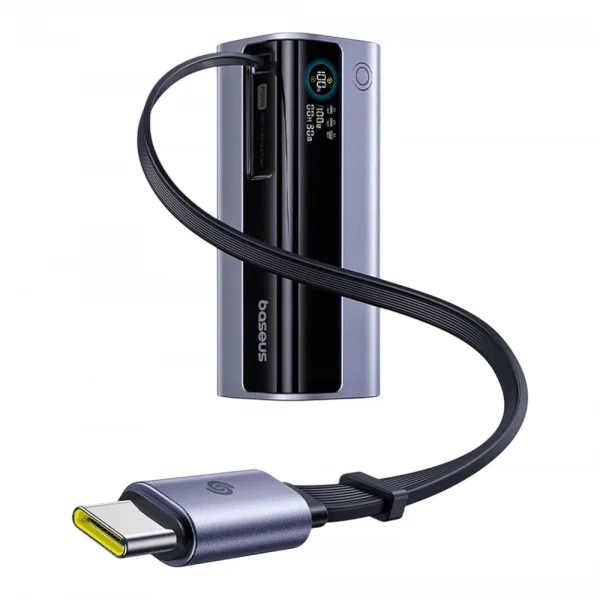 Φωτογραφία προϊόντος: Μπαταρία Baseus EnerGeek GR11, 10000mAh, 100W, QC + PD, Γκρι E0027A01