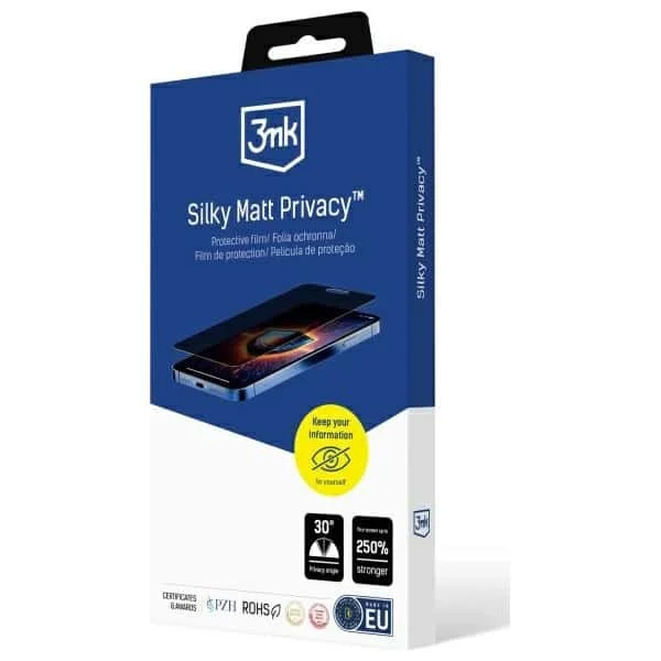 Φωτογραφία προϊόντος: 3MK Silky Matt Privacy Sam S25 Ultra προστατευτική μεμβράνη ιδιωτικότητας