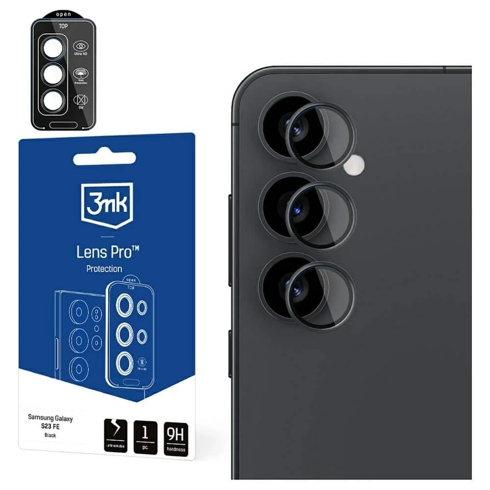 Φωτογραφία προϊόντος: 3MK Lens Protection Pro για Samsung Galaxy S25/S24 FE μαύρο