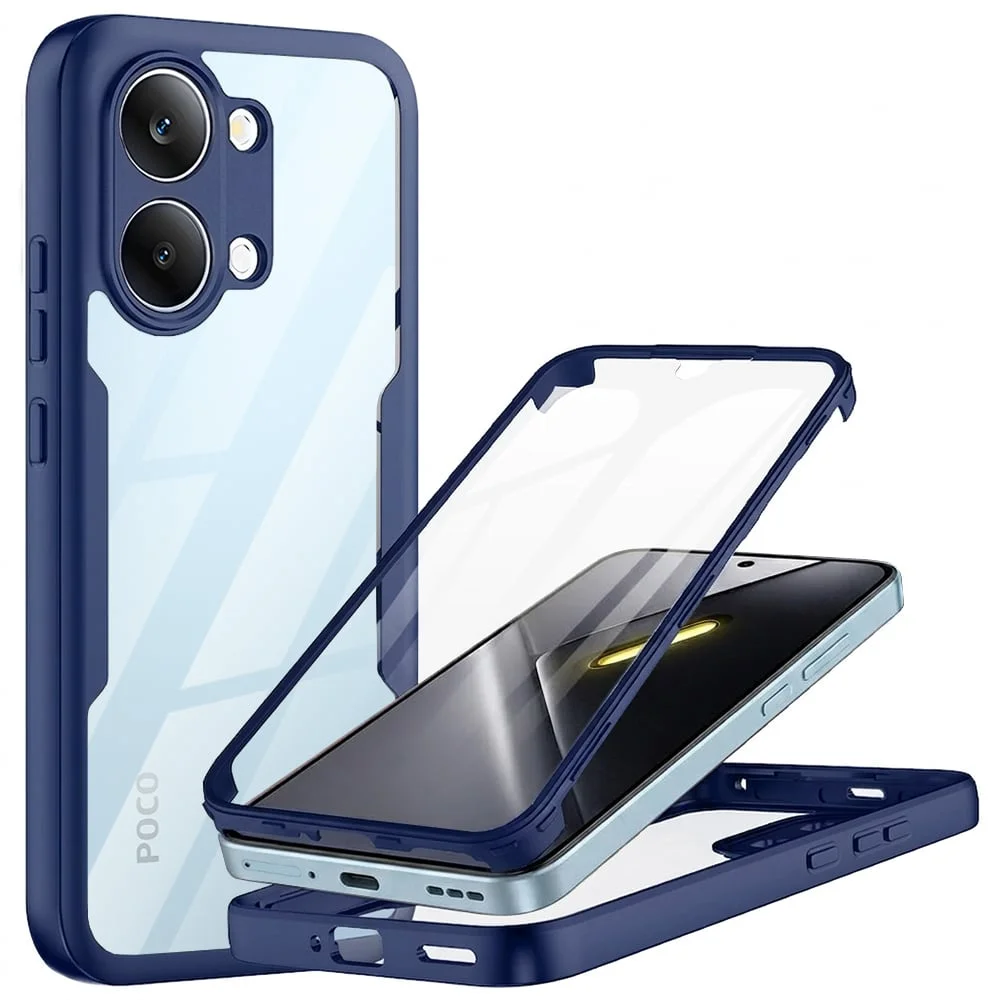 Φωτογραφία προϊόντος: Techsuit ColorVerse 360 - θήκη για Xiaomi Poco X8 Pro Max - Διάφανο