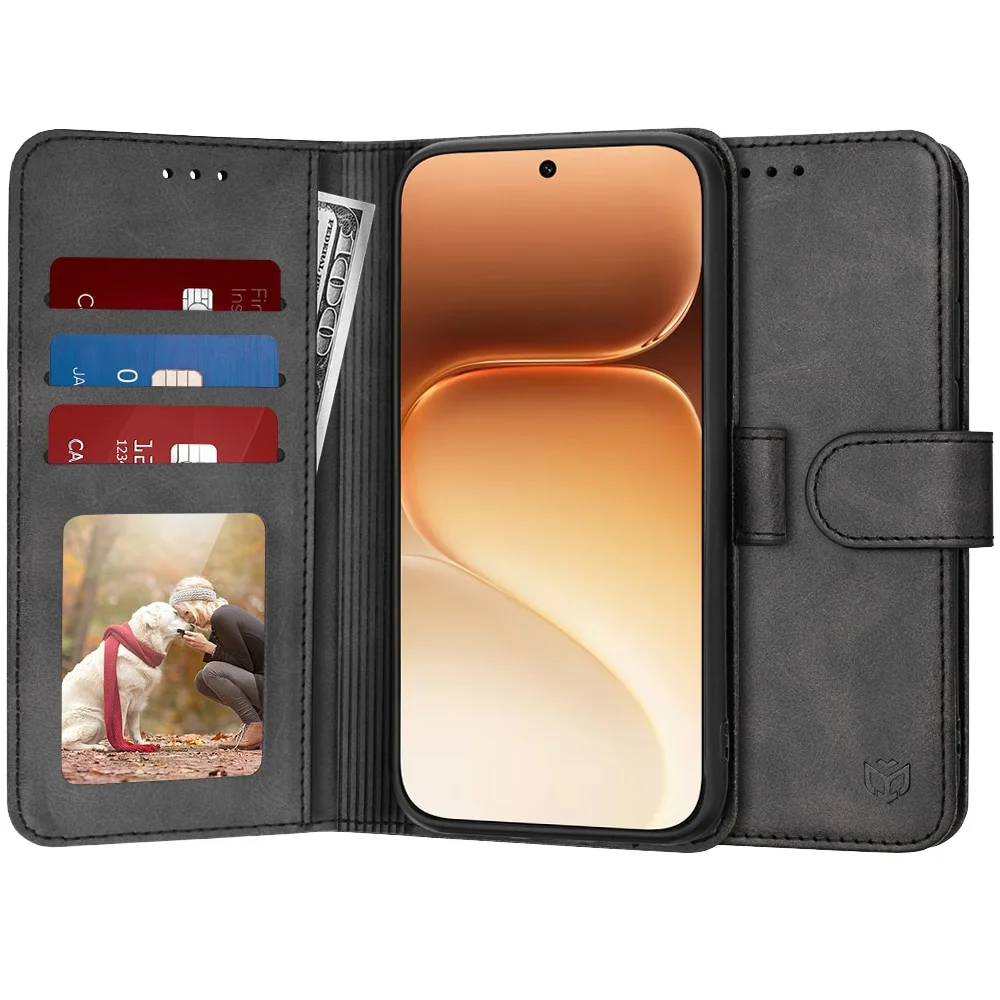 Φωτογραφία προϊόντος: Techsuit Diary Book - θήκη για Honor 600 Pro - Μαύρο