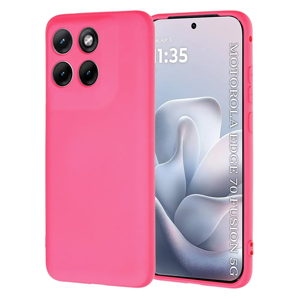 Φωτογραφία προϊόντος: Techsuit SoftFlex - θήκη για Motorola Edge 70 Fusion - Ροζ