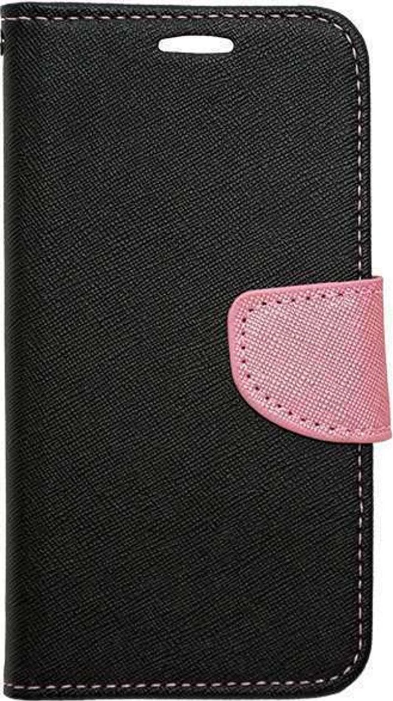 Φωτογραφία προϊόντος: OEM Fancy Book Δερματίνης Μαύρο /ροζ (iPhone 11 Pro Max 6.5'' )