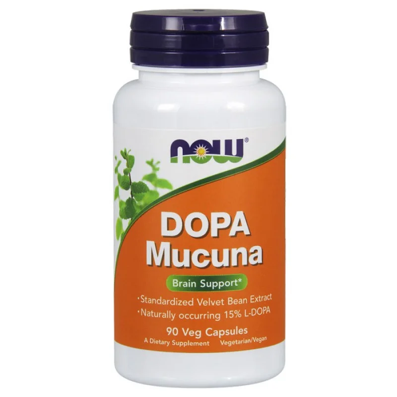 Φωτογραφία προϊόντος: Gold Touch Nutricion Now Dopa Mucuna Συμπλήρωμα Ντοπαμίνης, 90 vcaps