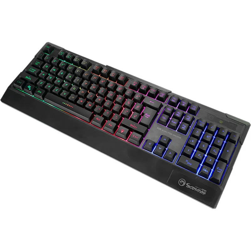 Φωτογραφία προϊόντος: Marvo Scorpion K606 Gaming Πληκτρολόγιο με RGB φωτισμό (Αγγλικό US)