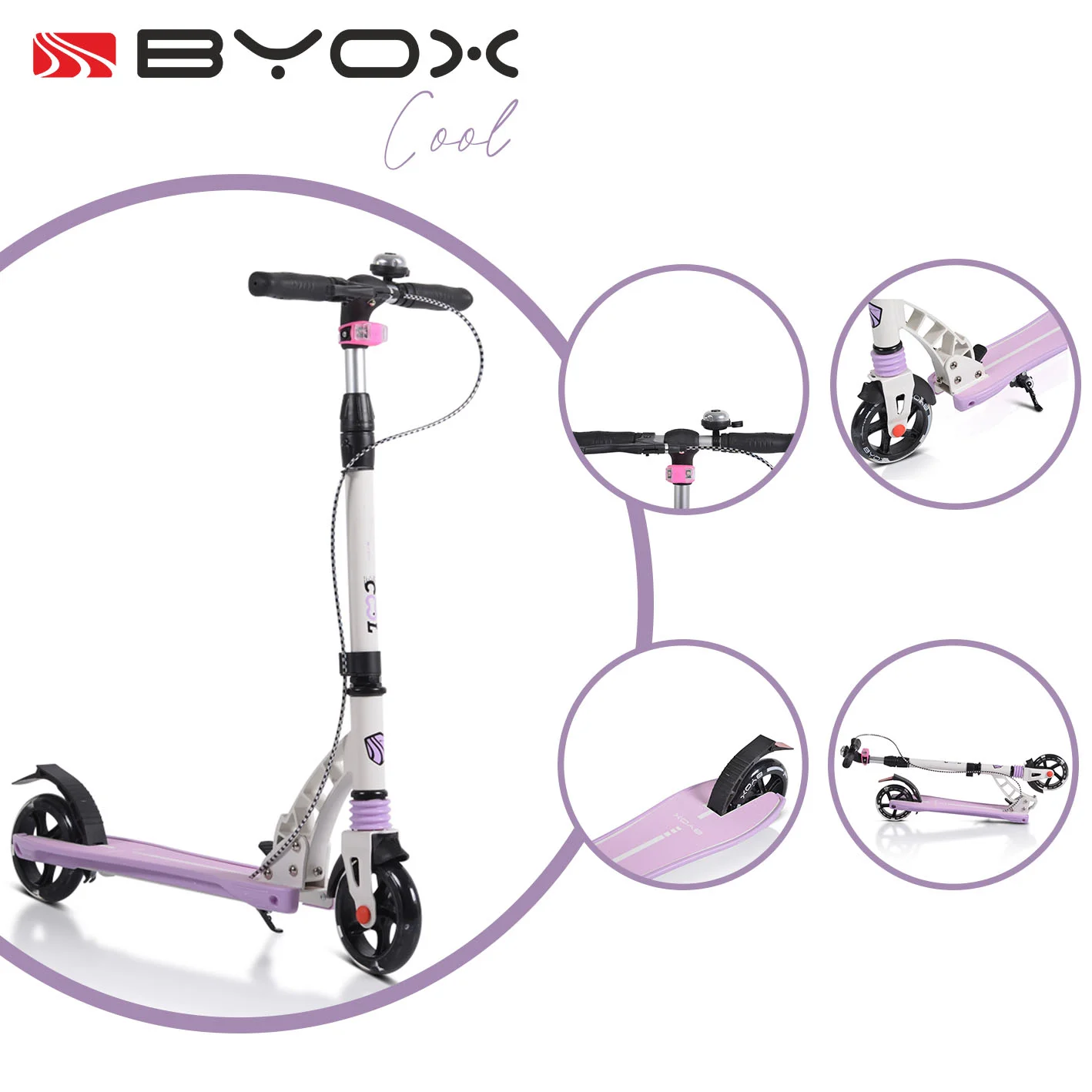 Φωτογραφία προϊόντος: BYOX - Scooter Cool pink - 3800146227555