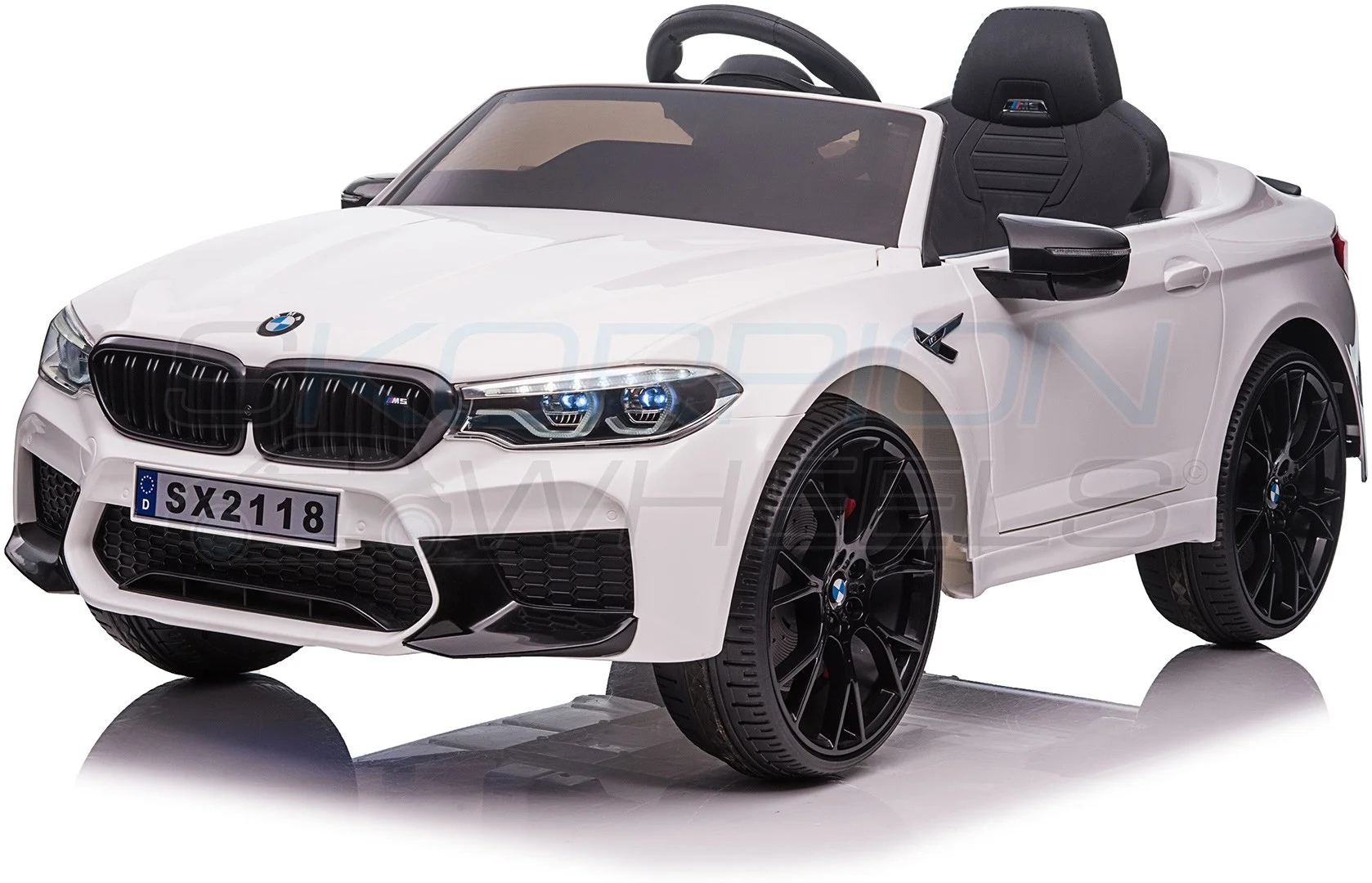 Φωτογραφία προϊόντος: Skorpion Wheels Παιδικό Αυτοκίνητο Skorpion Bmw M5 Original 12V Λευκό - 5246095