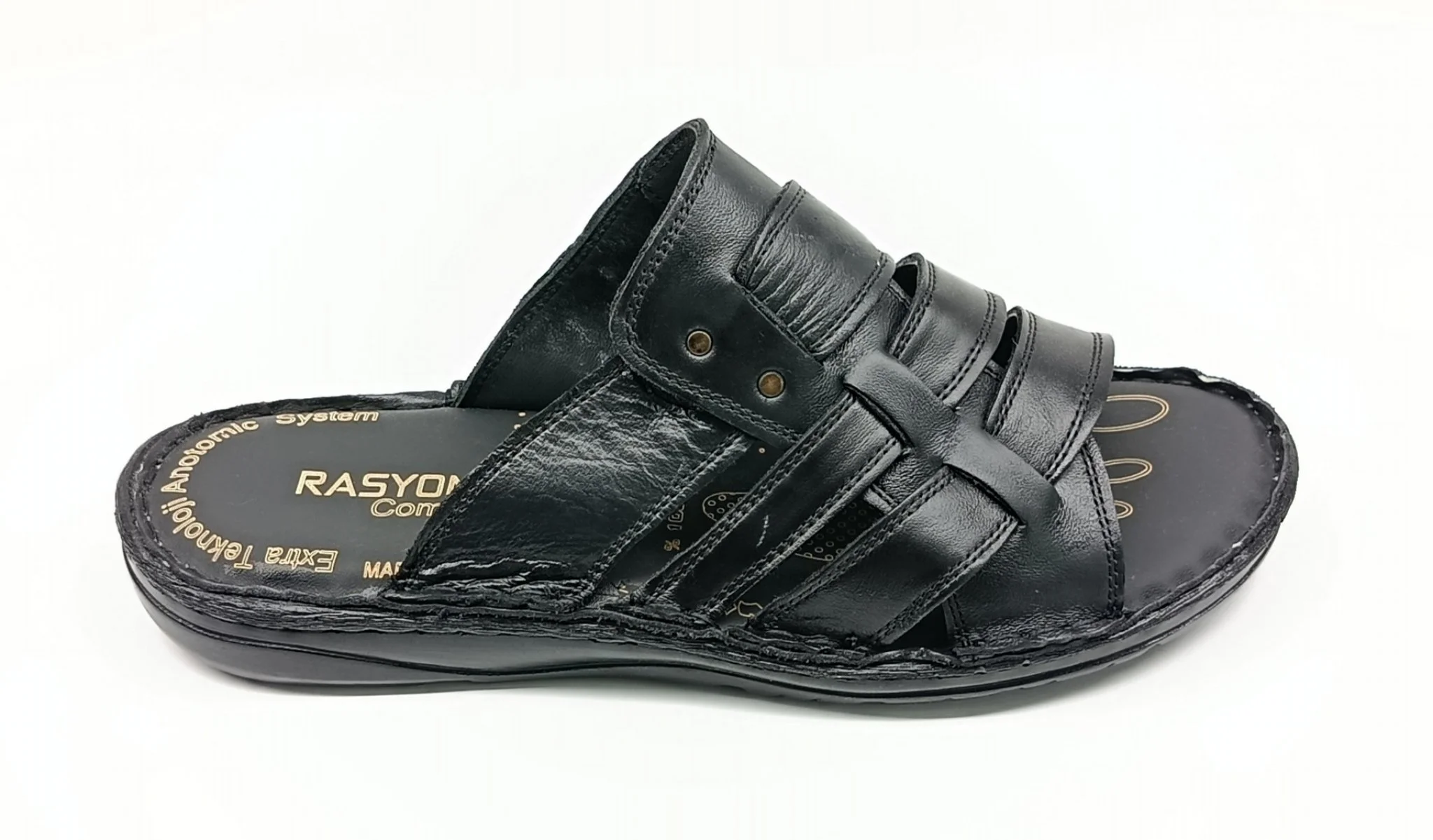 Φωτογραφία προϊόντος: CHRISTINE SHOES Παντόφλα Ανδρική Ανατομική Από Γνήσιο Δέρμα RASYONEL