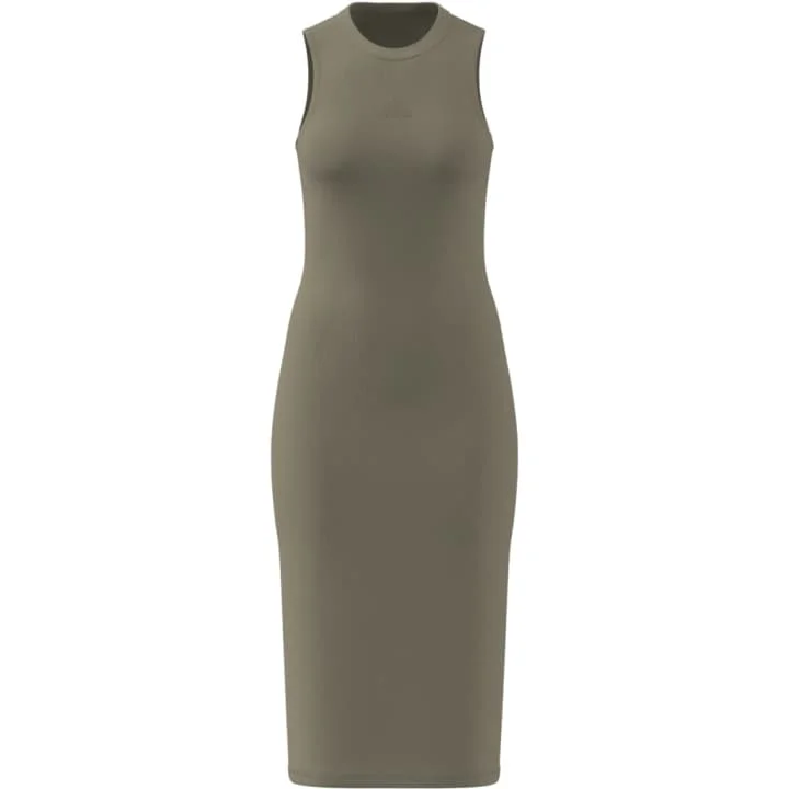Φωτογραφία προϊόντος: adidas All SZN Rib Dress Γυναικείο Φόρεμα Λαδί