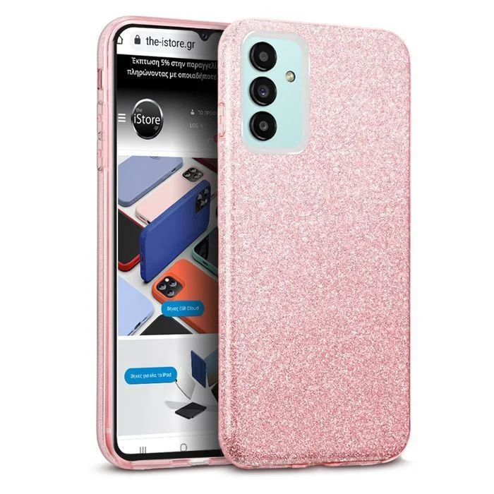 Φωτογραφία προϊόντος: Hybrid Strass Pink Case Samsung Galaxy A04s