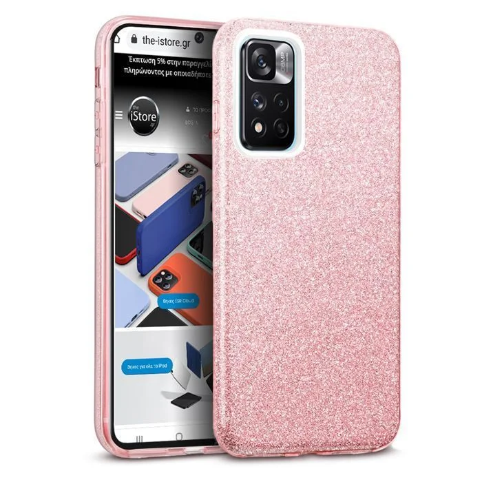 Φωτογραφία προϊόντος: Hybrid Strass Pink Case Xiaomi Redmi Note 11s 5G