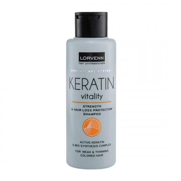 Φωτογραφία προϊόντος: Lorvenn Keratin Vitality Strength & Hair Loss Protection Shampoo 100ml