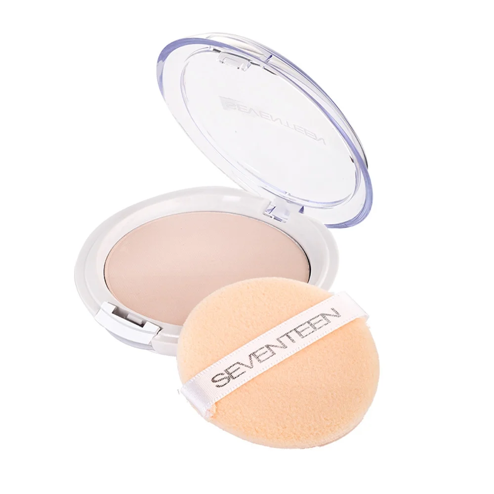 Φωτογραφία προϊόντος: Seventeen Natural Silky Transparent Compact Powder 10gr | 02 Light Beige